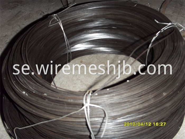 Black Flat Steel Wire